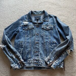 FOREVER 21 MENS DENIM JACKET! ✨
